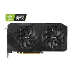 PLACA VIDEO ASUS "GeForce RTX 2060", 6 GB GDDR6 192 biti, PCI Express 3.0 x 16, HDMI x 2 DisplayPort x 2 DVI-D, sistem racire ae