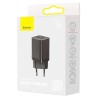INCARCATOR retea Baseus Super Si Pro, Quick Charge 30W, 1 x USB 5V/3A, 1 x USB Type-C 5V/3A, negru "CCSUPP-E01" (timbru verde 0.