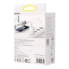 INCARCATOR retea Baseus Super Si Pro, Quick Charge 30W, 1 x USB 5V/3A, 1 x USB Type-C 5V/3A, alb "CCSUPP-E02" (timbru verde 0.18