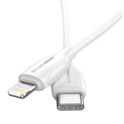 Cablu Date si Incarcare USB Type-C la Lightning Blue Power B2BX19, 2 m, 3A , Alb  "314530" (timbru verde 0.08 lei)