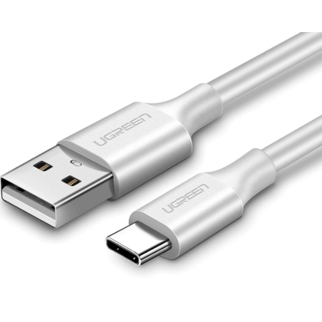CABLU alimentare si date Ugreen, "US287", Fast Charging Data Cable pt. smartphone, USB la USB Type-C 3A, nickel plating, PVC, 1m