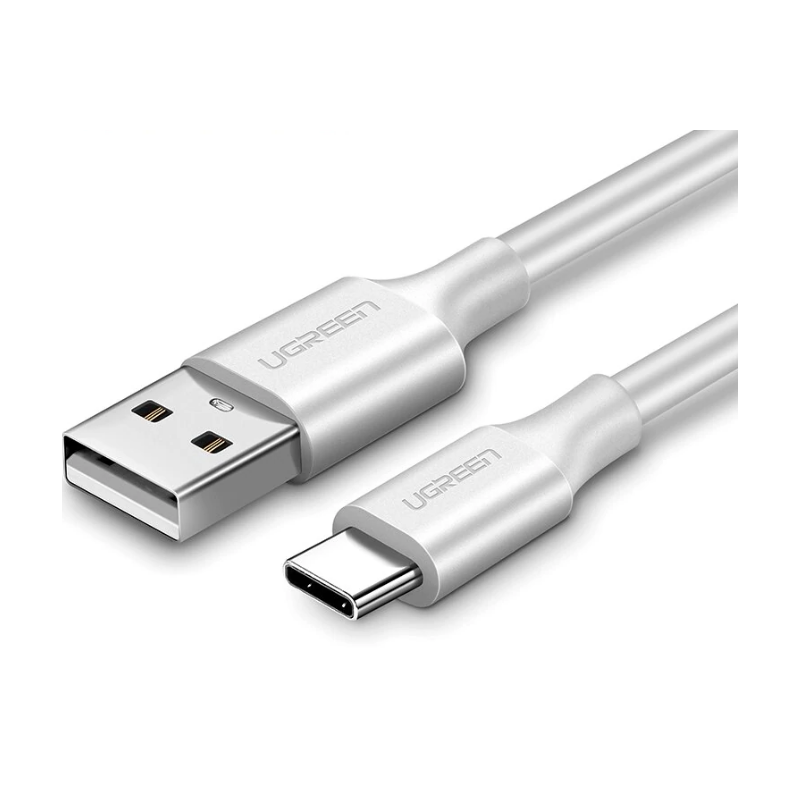 CABLU alimentare si date Ugreen, "US287", Fast Charging Data Cable pt. smartphone, USB la USB Type-C 3A, nickel plating, PVC, 1m