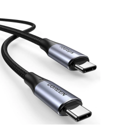 CABLU alimentare si date Ugreen, "US355", Fast Charging Data Cable pt. smartphone, USB Type-C la USB Type-C 140W/5A, USB 3.1, th