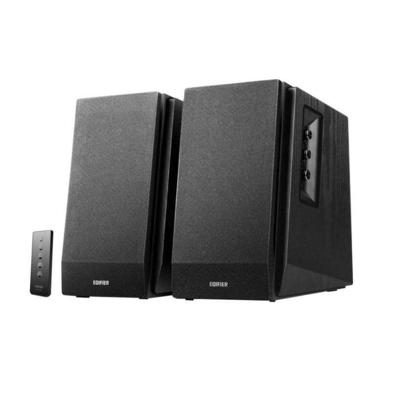 BOXE EDIFIER 2.0, RMS:  66W (2 x 15W, 2 x 18W), bluetooth, telecomanda wireless, volum, bass, treble,  dual RCA, black, "R1700BT