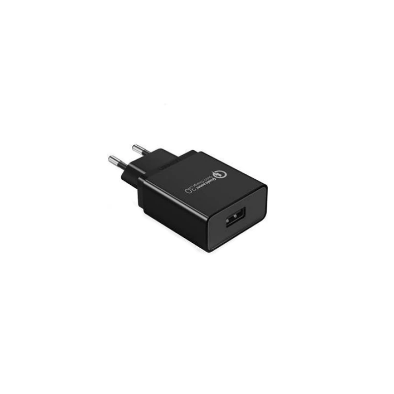 INCARCATOR retea Ugreen, "CD122" Quick Charge 18W, 1 x USB 5V/3A, negru "70273" (timbru verde 0.18 lei) - 6957303872732