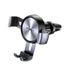SUPORT AUTO Ugreen pt. SmartPhone, "LP130" fixare grila ventilatie, gri "50564" - 6957303855643