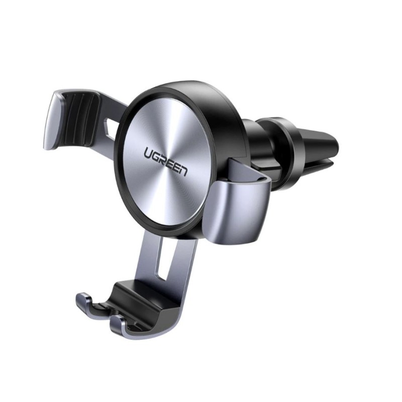 SUPORT AUTO Ugreen pt. SmartPhone, "LP130" fixare grila ventilatie, gri "50564" - 6957303855643