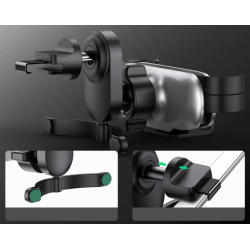 SUPORT AUTO Ugreen pt. SmartPhone, "LP228" fixare grila ventilatie, negru "80871" - 6957303888719