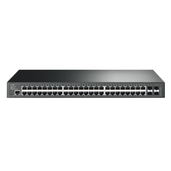 SWITCH TP-LINK L2 Managed 52-Port Gigabit L2+ Managed Switch with 48-Port PoE+, carcasa metalica, rackabil "TL-SG3452P" (timbru 