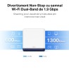 MESH MERCUSYS, wireless, router AC1900, pt interior, 1900 Mbps, port LAN si WAN Gigabit, 2.4 GHz | 5 GHz, antena interna x 2, st
