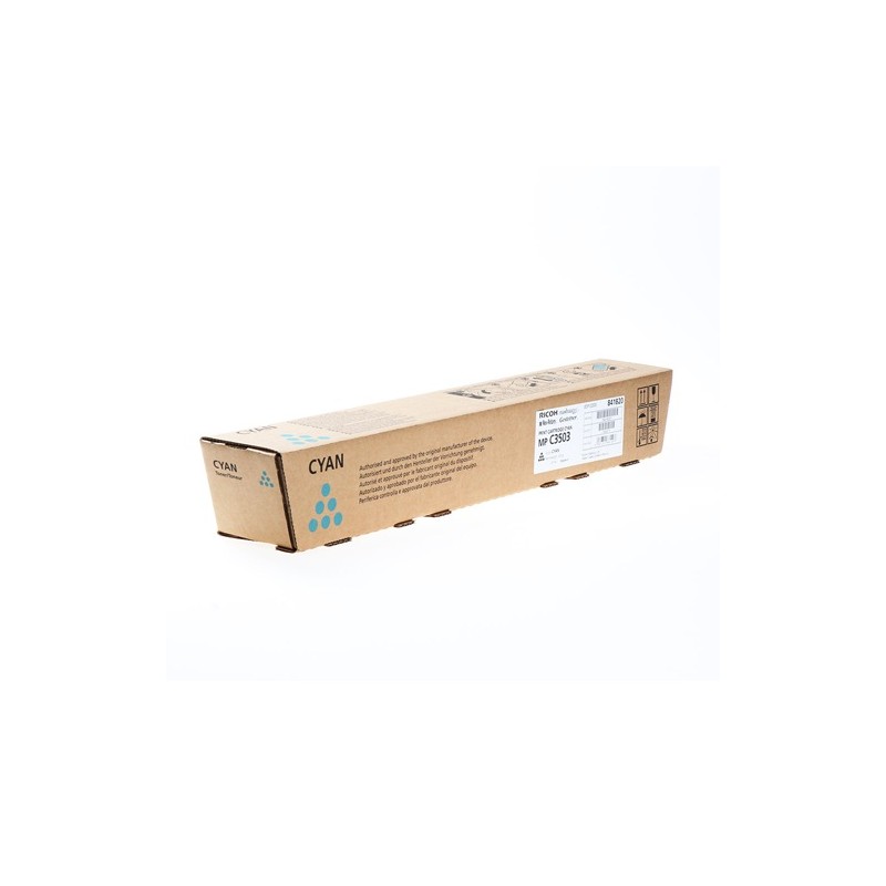 Toner Original Ricoh Cyan,841820, pentru Aficio MP C3003|MP C3004|MP C3503|MP C3504, 18K, incl.TV 1.2 RON, "841820"