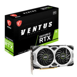 PLACA VIDEO MSI "GeForce RTX 2060 VENTUS 12G OC", 12 GB GDDR6 192 biti, PCI Express 3.0 x 16, HDMI DisplayPort x 3, sistem racir