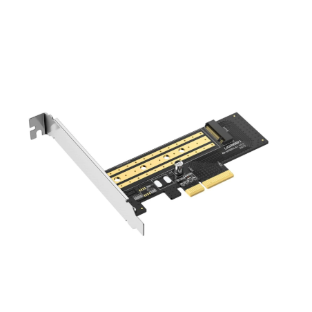 ADAPTOR Ugreen M.2 (M)(NVMe) la PCle 3.0, adaptor pt. SSD M.2 cu form factor 2280, 2260, 2242 si 2230 "70503" - 6957303875030