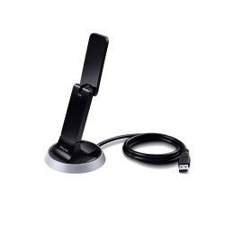 ADAPTOR RETEA TP-LINK AC1900, extern wireless 2.4 GHz | 5 GHz, USB 3.0, port, 1300 Mbps, antena interna x 1, "Archer T9UH" (timb
