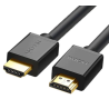 CABLU video Ugreen, "HD104" HDMI (T) la HDMI (T), rezolutie maxima 4K UHD (3840 x 2160) la 60 Hz, conectori auriti, 10m, negru "