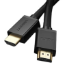 CABLU video Ugreen, "HD104" HDMI (T) la HDMI (T), rezolutie maxima 4K UHD (3840 x 2160) la 60 Hz, conectori auriti, 10m, negru "