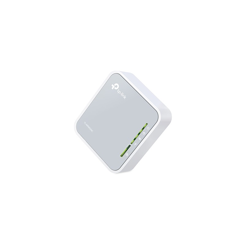 ROUTER WIRELESS  PORTABIL, 3G/4G prin modem USB (nu este inclus), 1 port WAN/LAN, AC750,  TP-LINK "TL-WR902AC" (include timbru v