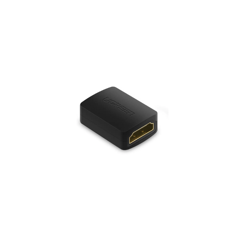 ADAPTOR video Ugreen, "HD112" cupla extender HDMI (M) la HDMI (M), rezolutie maxima 4K UHD (3840 x 2160) la 60 Hz, conectori aur