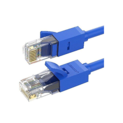PATCH CORD UTP Ugreen Cat6, "NW102" fire din cupru, viteza maxima 1 Gbps, 20m, albastru "11206" (timbru verde 0.18 lei) - 695730