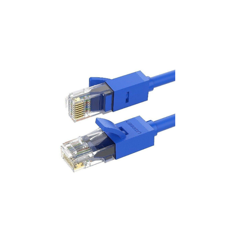 PATCH CORD UTP Ugreen Cat6, "NW102" fire din cupru, viteza maxima 1 Gbps, 20m, albastru "11206" (timbru verde 0.18 lei) - 695730