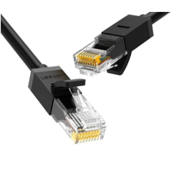 PATCH CORD UTP Ugreen Cat6, "NW102" fire din cupru, viteza maxima 1 Gbps, 20m, negru "20166" (timbru verde 0.18 lei) - 695730382