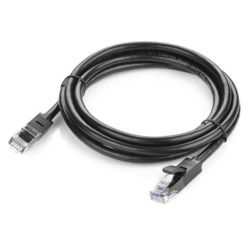PATCH CORD UTP Ugreen Cat6, "NW102" fire din cupru, viteza maxima 1 Gbps, 20m, negru "20166" (timbru verde 0.18 lei) - 695730382