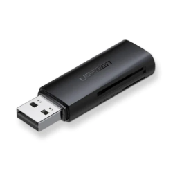 CARD READER extern Ugreen, "CM264" interfata USB 3.0, citeste/scrie: SD, microSD viteza pana la 480Mbps,  suporta carduri maxim 