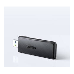 ADAPTOR RETEA Ugreen, "CM492" extern wireless dual band 2.4 / 5 GHz, USB 3.0, port, 1300 Mbps "50340" (timbru verde 0.18 lei)  -