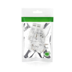 MUFA RJ-45 Ugreen, "NW110"  pt. cablu UTP, Cat5e, RJ-45 (T), plastic, 100 buc, "50246" - 6957303852468