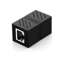 CUPLA RJ-45 Ugreen, "NW114" pt. cablu UTP, Cat6/Cat7, RJ-45 (M), viteza maxima 1 Gbps, material plastic, negru "20390" - 6957303