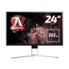 MONITOR AOC 23.8" gaming, TN, WQHD (2560 x 1440), Wide, 350 cd/mp, 1 ms, VGA, DVI, HDMI x 2, DisplayPort, "AG241QX" (timbru verd