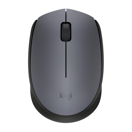 MOUSE LOGITECH, "M170", PC sau NB, wireless, 2.4GHz, optic, 1000 dpi, butoane/scroll 3/1, , gri, "910-004642" (timbru verde 0.18