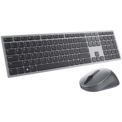 Dell Premier Multi-Device Wireless Keyboard and Mouse - KM7321W - US International (QWERTY), "580-AJQJ-05" (timbru verde 0.8 lei