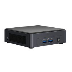 NUC INTEL,  11 Pro Kit, Ultra Compact Form Factor, i7 1165G7, nu RAM, nu HDD, nu SSD,  placa video integrata, "BNUC11TNKI70Z02" 