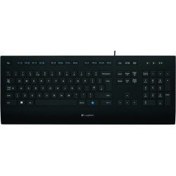 TASTATURA LOGITECH USB, black, "K280E" "920-005217" (timbru verde 0.8 lei)