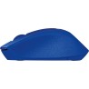 MOUSE LOGITECH, "M330 Silent", PC sau NB, wireless, 2.4GHz, optic, 1000 dpi, butoane/scroll 3/1, , albastru, "910-004910" (timbr