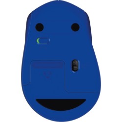 MOUSE LOGITECH, "M330 Silent", PC sau NB, wireless, 2.4GHz, optic, 1000 dpi, butoane/scroll 3/1, , albastru, "910-004910" (timbr
