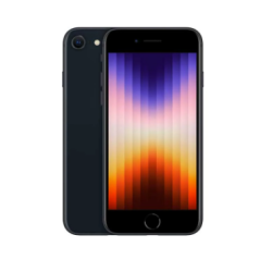 SMARTphone Apple, "iPhone SE3" ecran 4.7 inch, dual sim, rez. camera 12 Mpix, memorie interna 128 GB, 5G, iOS, negru, "MMXJ3__/A