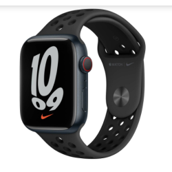 Apple Watch Nike S7 Cellular, 45mm, "MKL53" (timbru verde 0.18 lei)