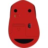 MOUSE LOGITECH, "M330 Silent", PC sau NB, wireless, 2.4GHz, optic, 1000 dpi, butoane/scroll 3/1, , rosu, "910-004911" (timbru ve