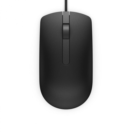 MOUSE DELL, PC sau NB, cu fir, USB, optic, 1000 dpi, butoane/scroll 3/1, , negru, "570-AAIS" (timbru verde 0.18 lei)