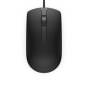 MOUSE DELL, PC sau NB, cu fir, USB, optic, 1000 dpi, butoane/scroll 3/1, , negru, "570-AAIS" (timbru verde 0.18 lei)