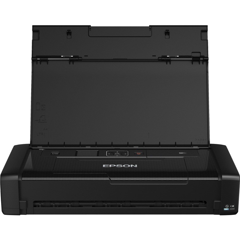Imprimanta Inkjet Color Epson WF-100W, A4, Functii: Impr.,Viteza de Printare Monocrom:7 ppm, Viteza de printare color:4 ppm, Con