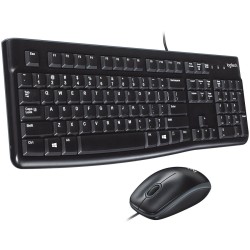 LOGITECH MK120 corded Desktop black USB - NSEA (US), "920-002562" (timbru verde 0.8 lei)