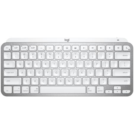 LOGITECH MX Keys Mini For Mac Minimalist Wireless Illuminated Keyboard - PALE GREY - US INTL - BT - EMEA, "920-010526" (timbru v