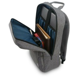RUCSAC LENOVO, pt. notebook de max 15.6 inch, 1 compartiment, buzunar frontal, 453 g, poliester, gri, "4X40T84058"