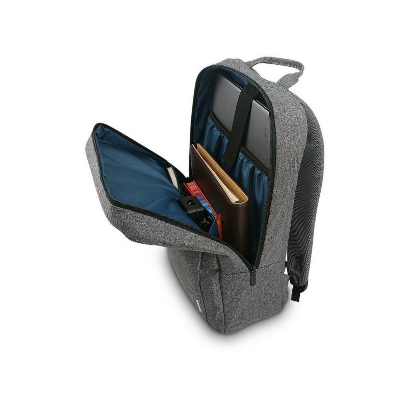 RUCSAC LENOVO, pt. notebook de max 15.6 inch, 1 compartiment, buzunar frontal, 453 g, poliester, gri, "4X40T84058"