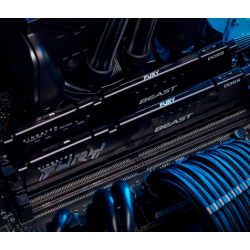 Memorie DDR Kingston FURY Beast DDR5 64 GB, frecventa 5600 Mhz, 32 GB x 2 module, radiator, "KF556C40BBK2-64"