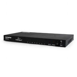 SPLITTER video GEMBIRD, split HDMI la 8 monitoare, conector 1: HDMI (M); conector 2: HDMI (M) x 8, "DSP-8PH4-03" (timbru verde 2