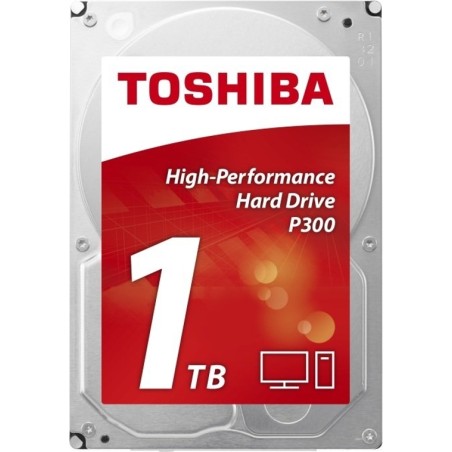 HDD TOSHIBA 1 TB, P300, 7.200 rpm, buffer 64 MB, pt. desktop PC, "HDWD110UZSVA"